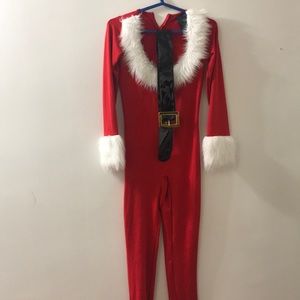 Santa fitted one piece